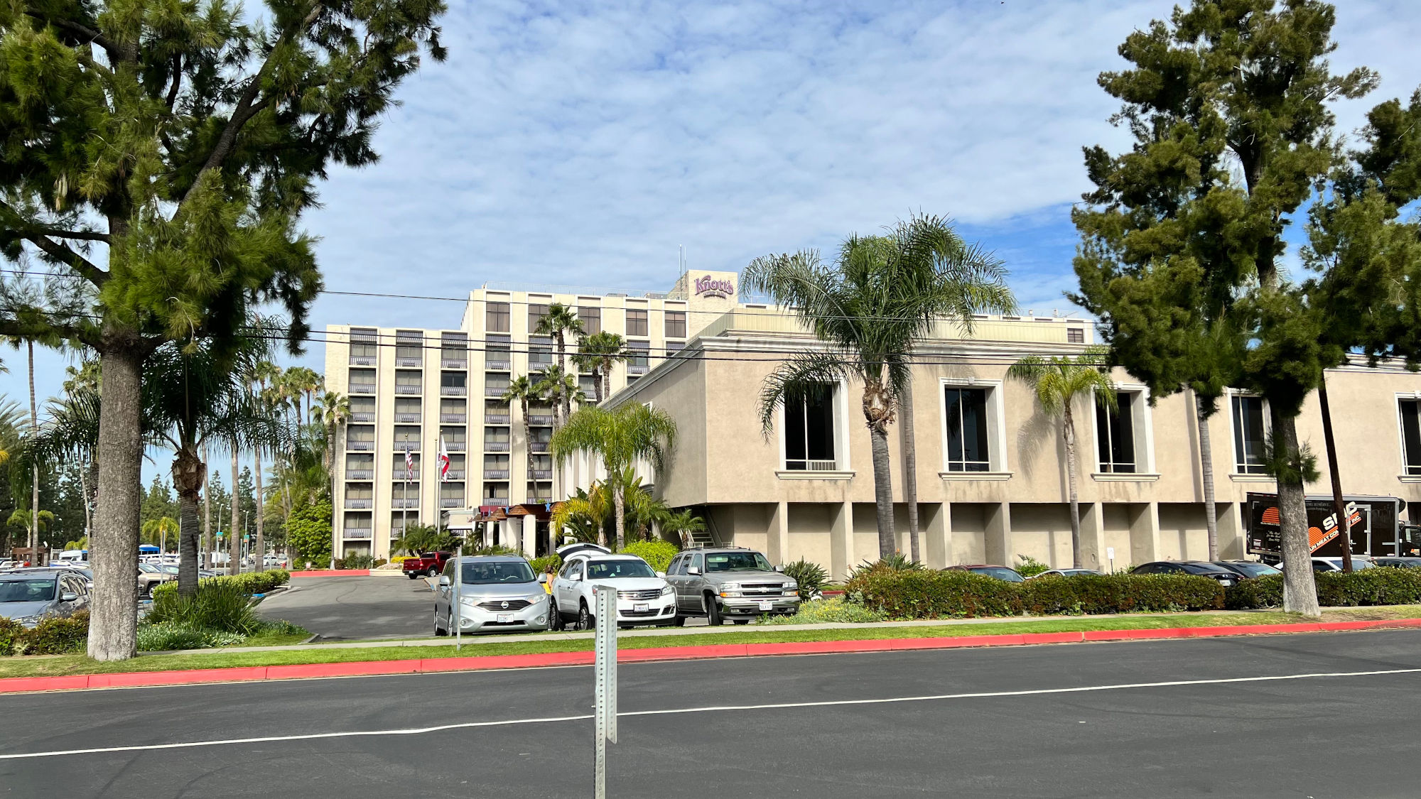 Outside Knott's Berry Farm Hotel Outside