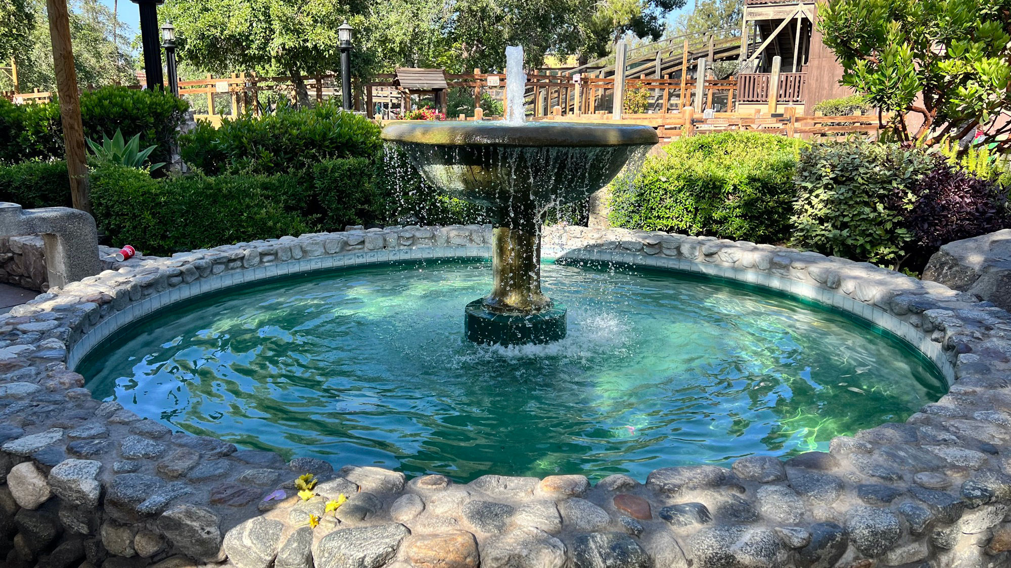 Knott's Berry Farm Ghost Town Bakery Fountain