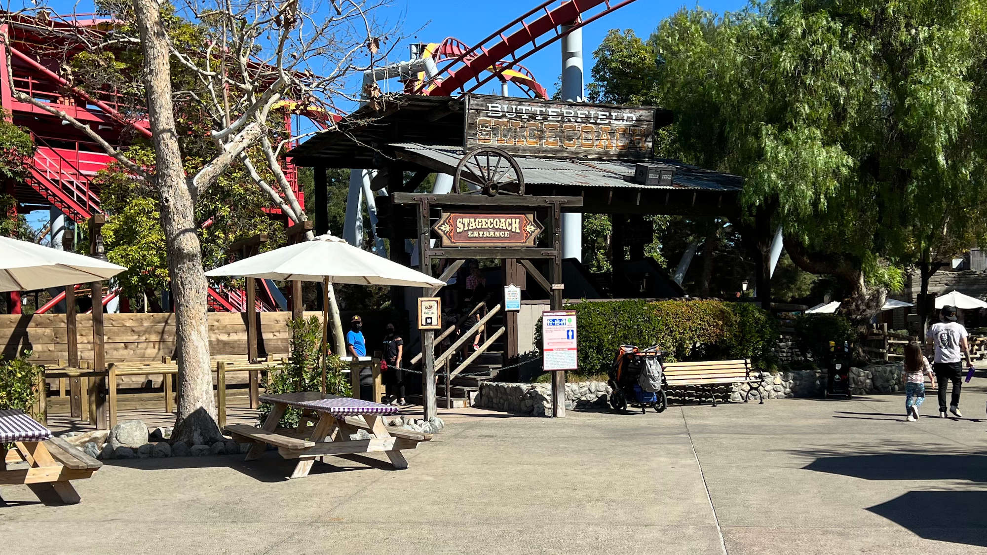 Knott's Berry Farm Butterfield Stagecoach