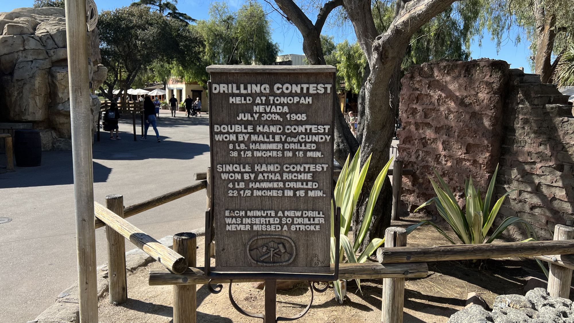 Knott's Berry Farm Drilling Contest