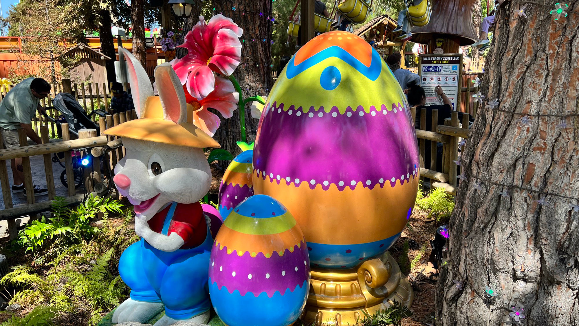 Easter Decorations At Knotts Berry Farm