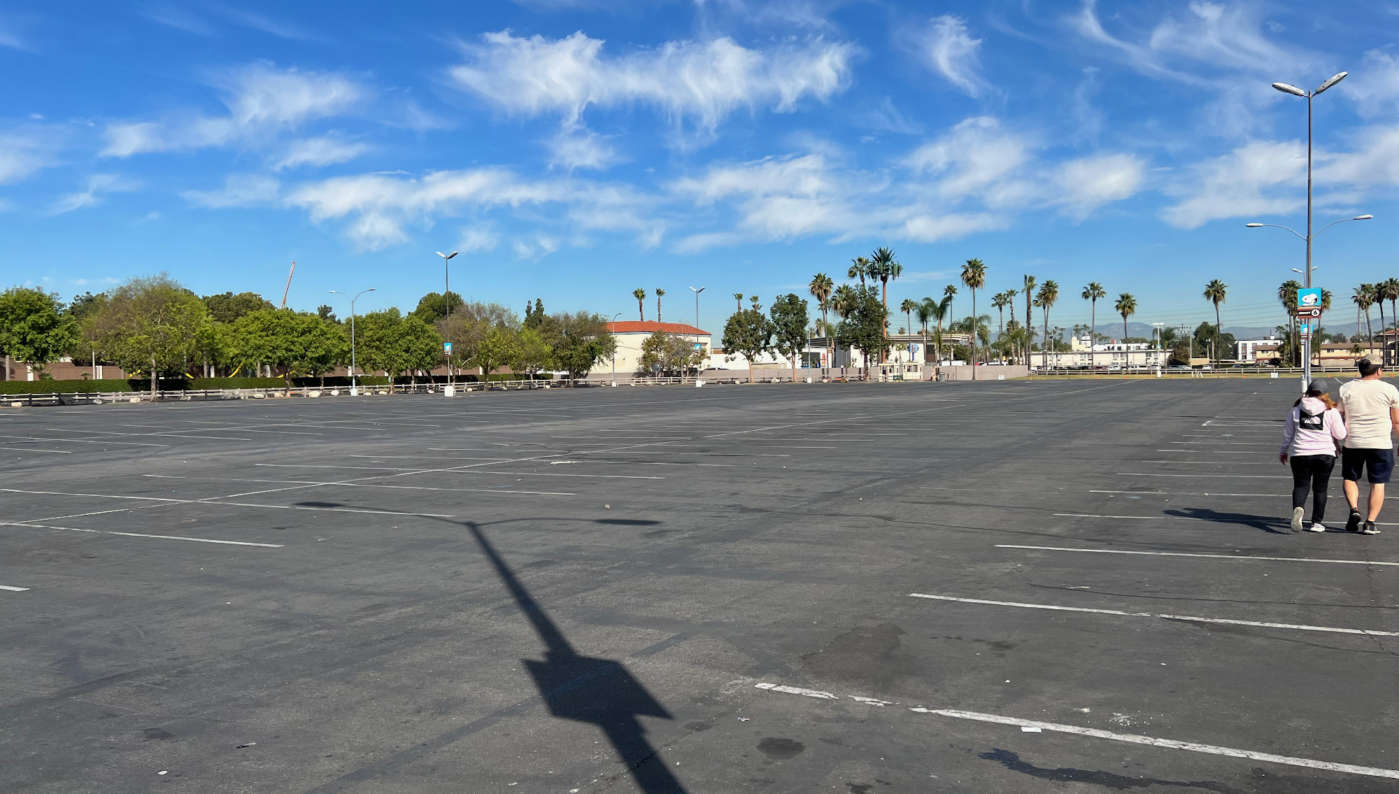 Knotts Berry Farm Empty Parking Lot