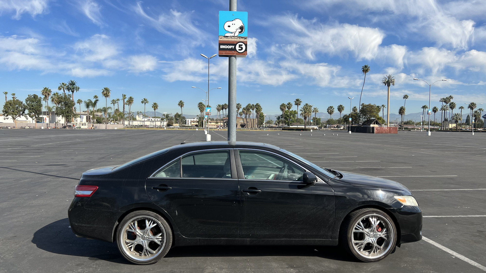 Knotts Berry Farm Empty Parking Lot