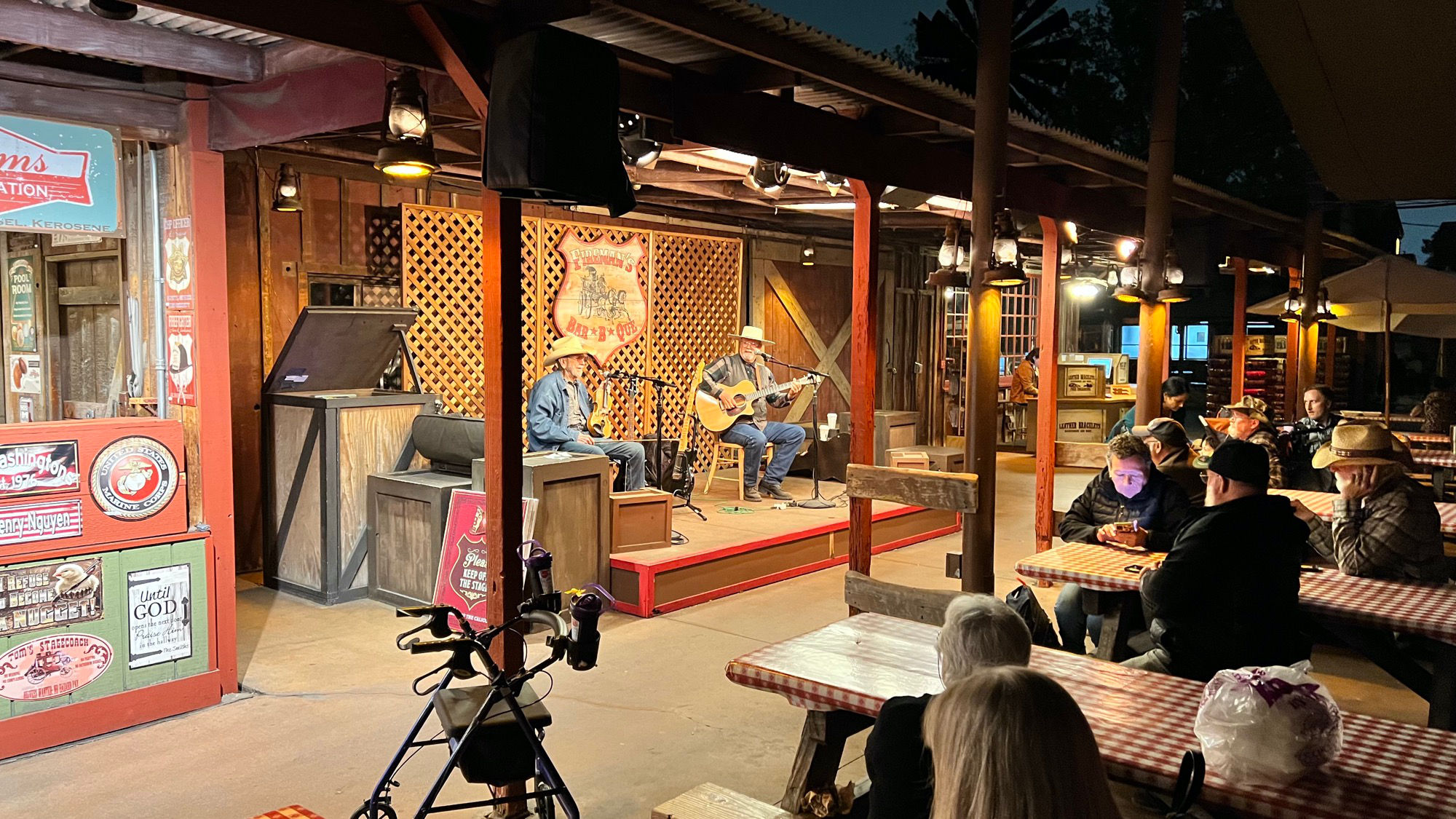 Knott's Berry Farm Fireman's BBQ Stage