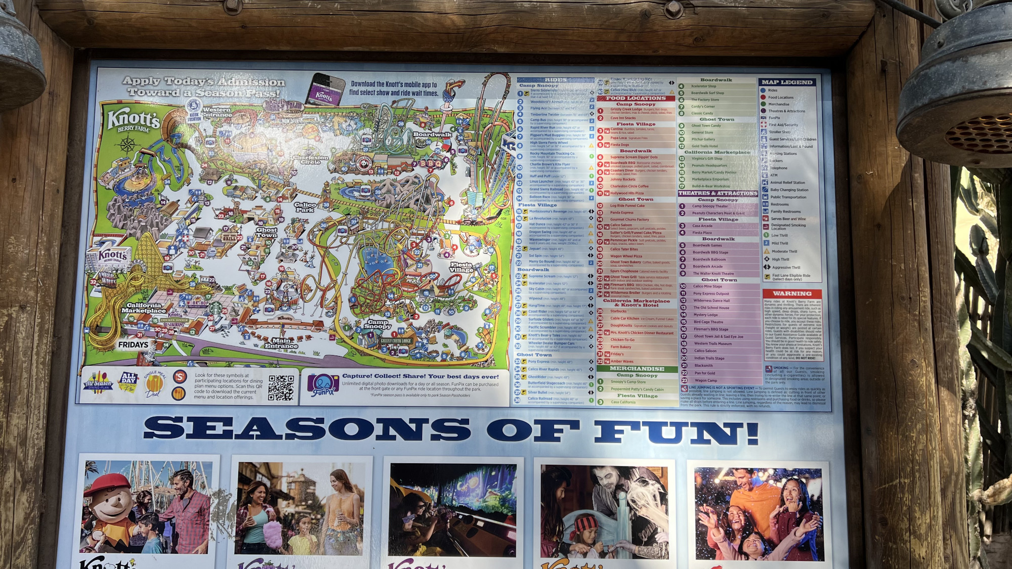 Knotts Berry Farm Map