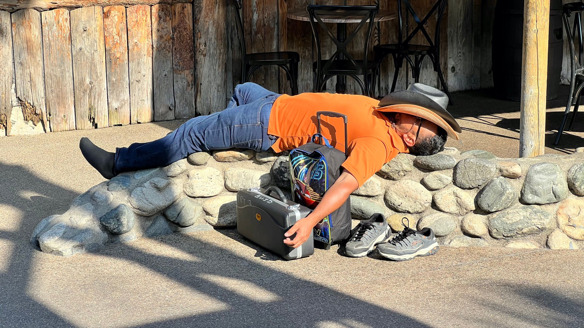 Sleeping Knott's Berry Farm Ghost Town Sleeping