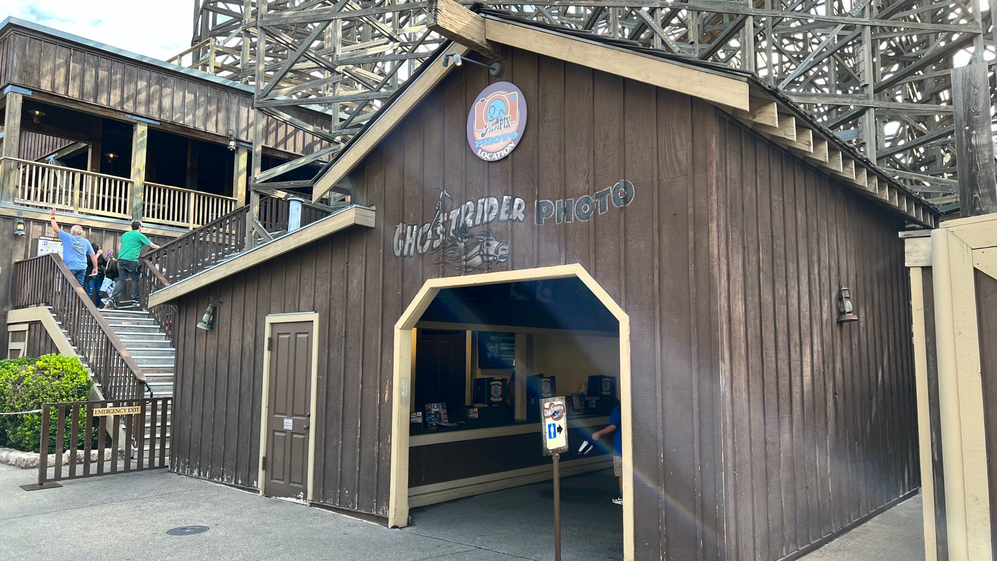 Knott's Berry Farm Ghostrider Photo