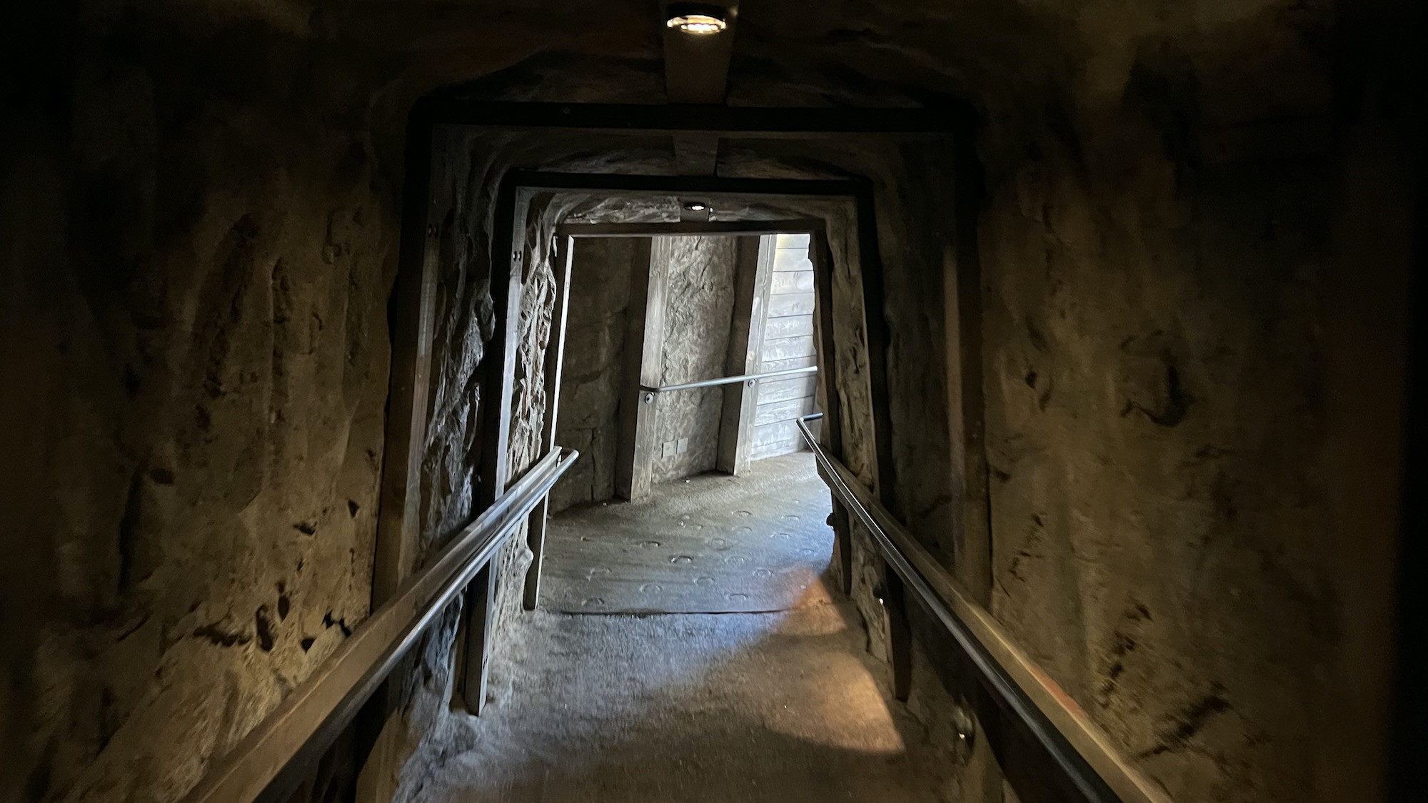 Knott's Berry Farm Ghostrider Tunnel