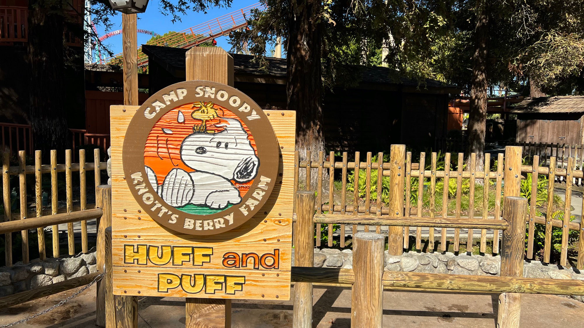 Knott's Berry Farm Huff and Puff