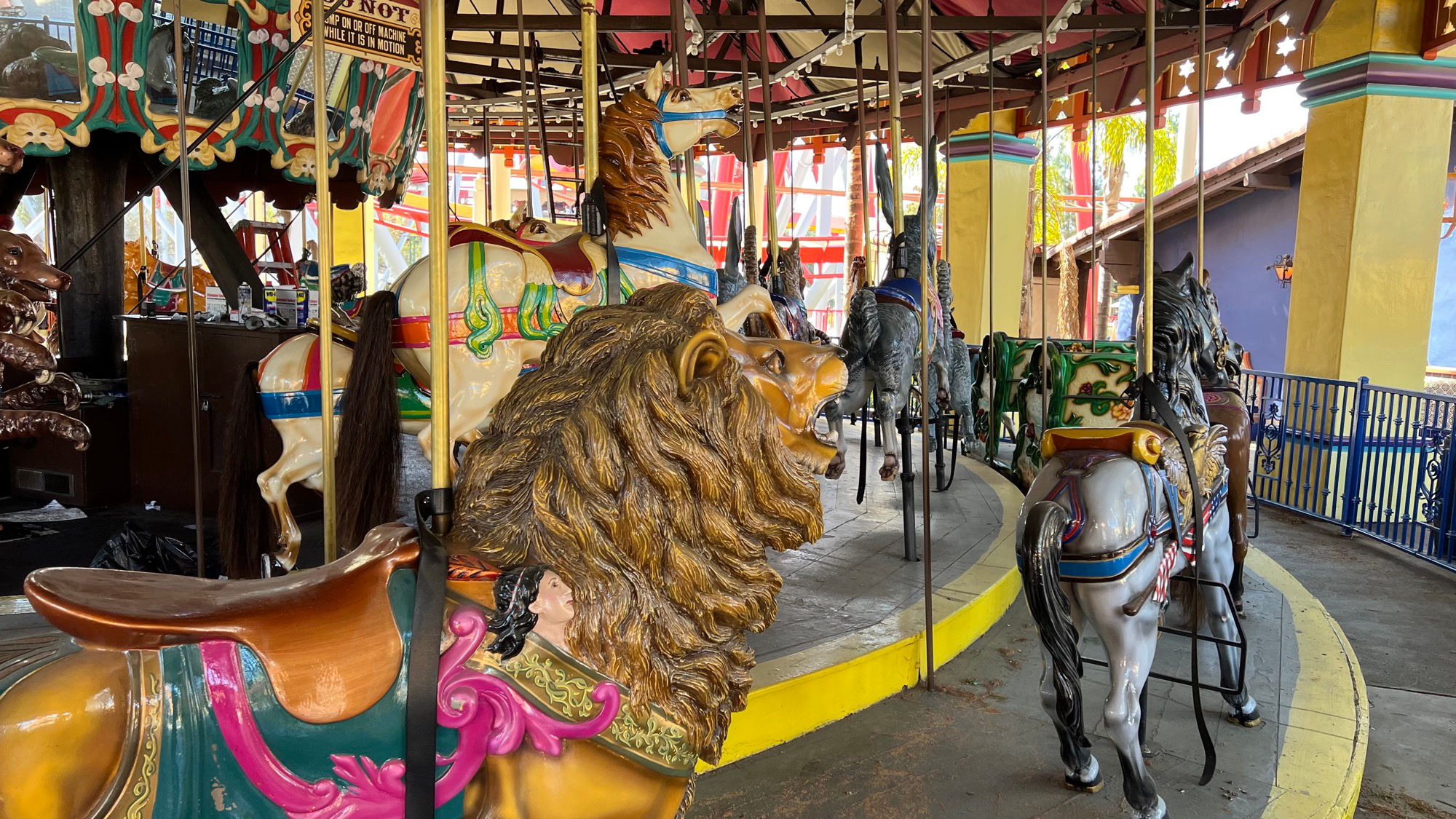 Merry Go Round Lion