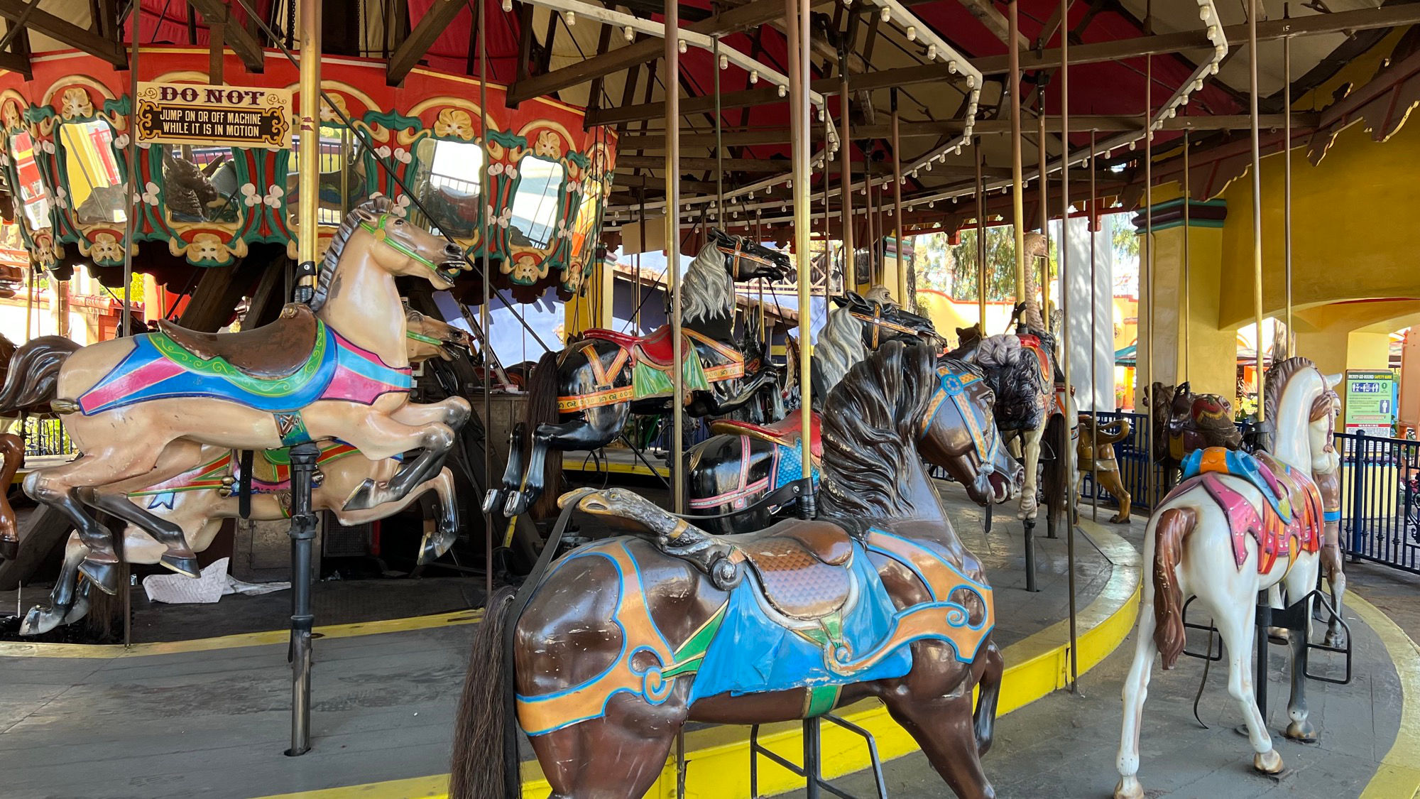 Merry Go Round Tan Horse