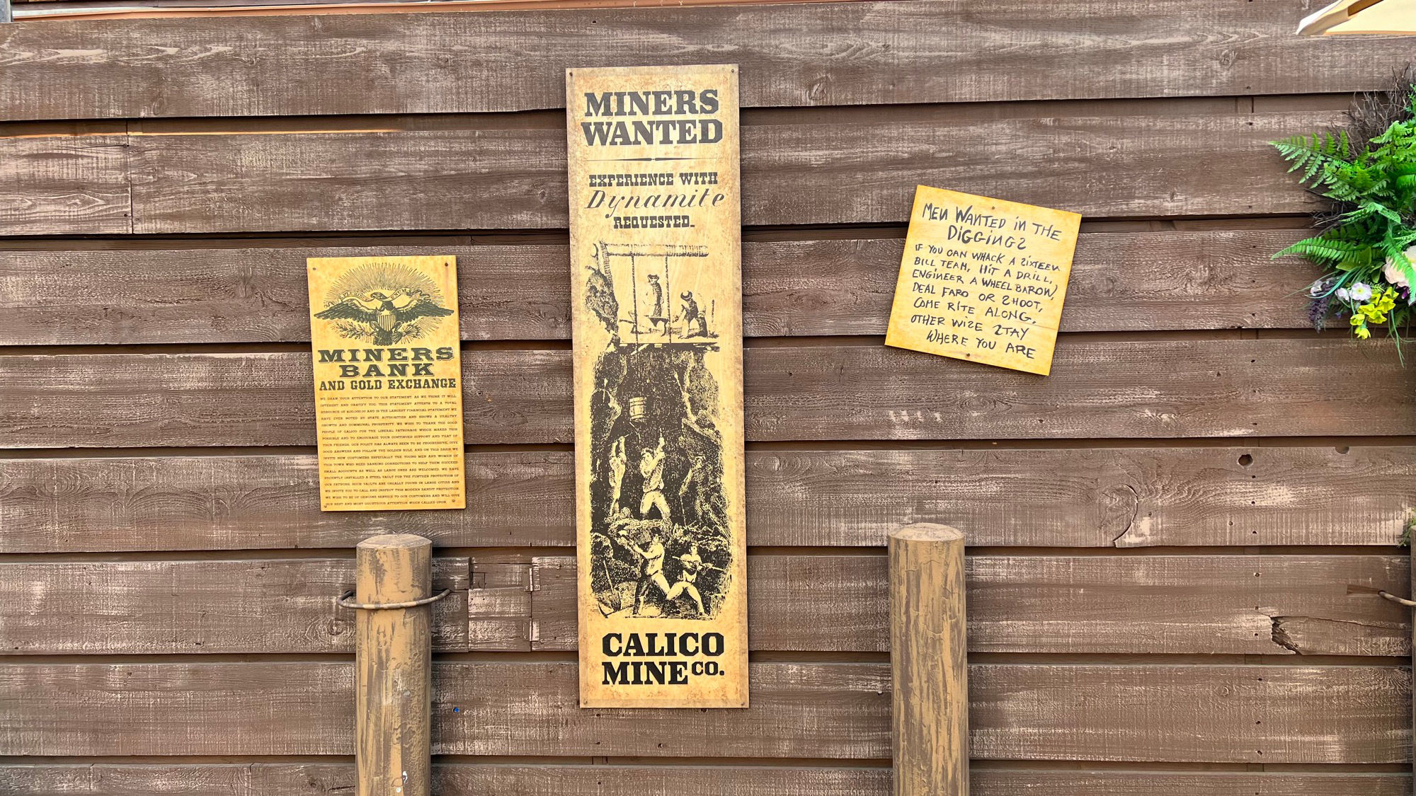 Miners Wanted Knott's Berry Farm Miners Wanted