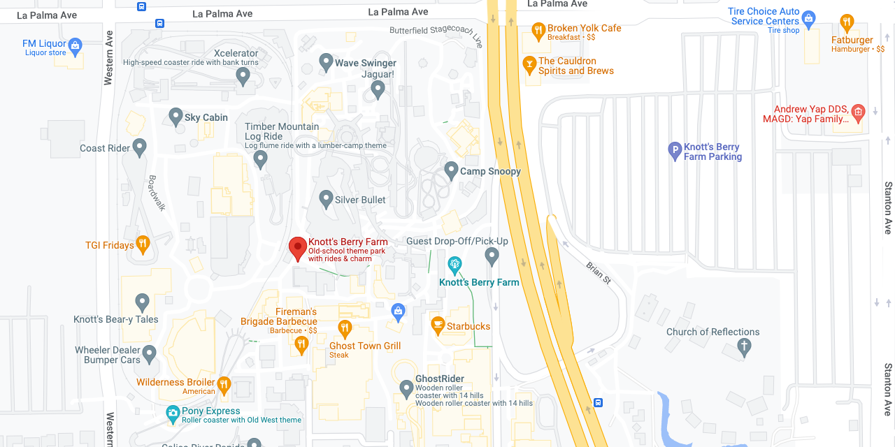Knott's Berry Farm Parking on Google Maps Knott's Berry Farm Parking on Google Maps