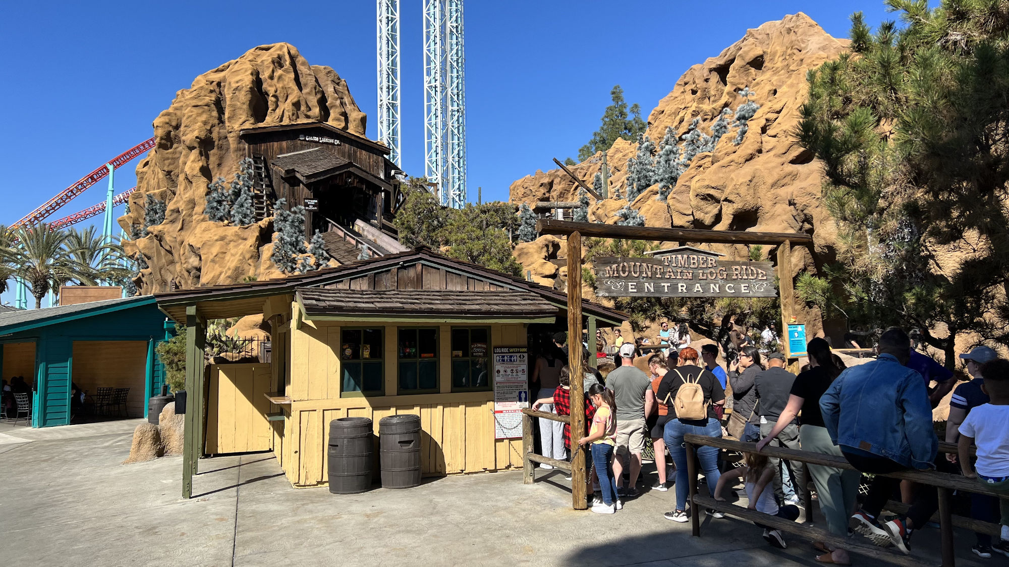 Knott's Berry Farm Timber Mountain Log Ride