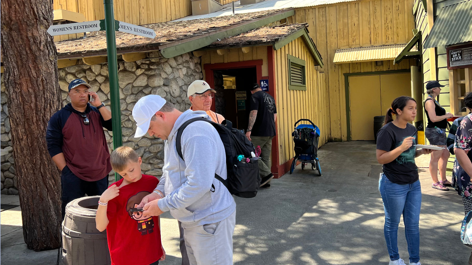 Knott's Berry Farm Timber Mountain Restroom