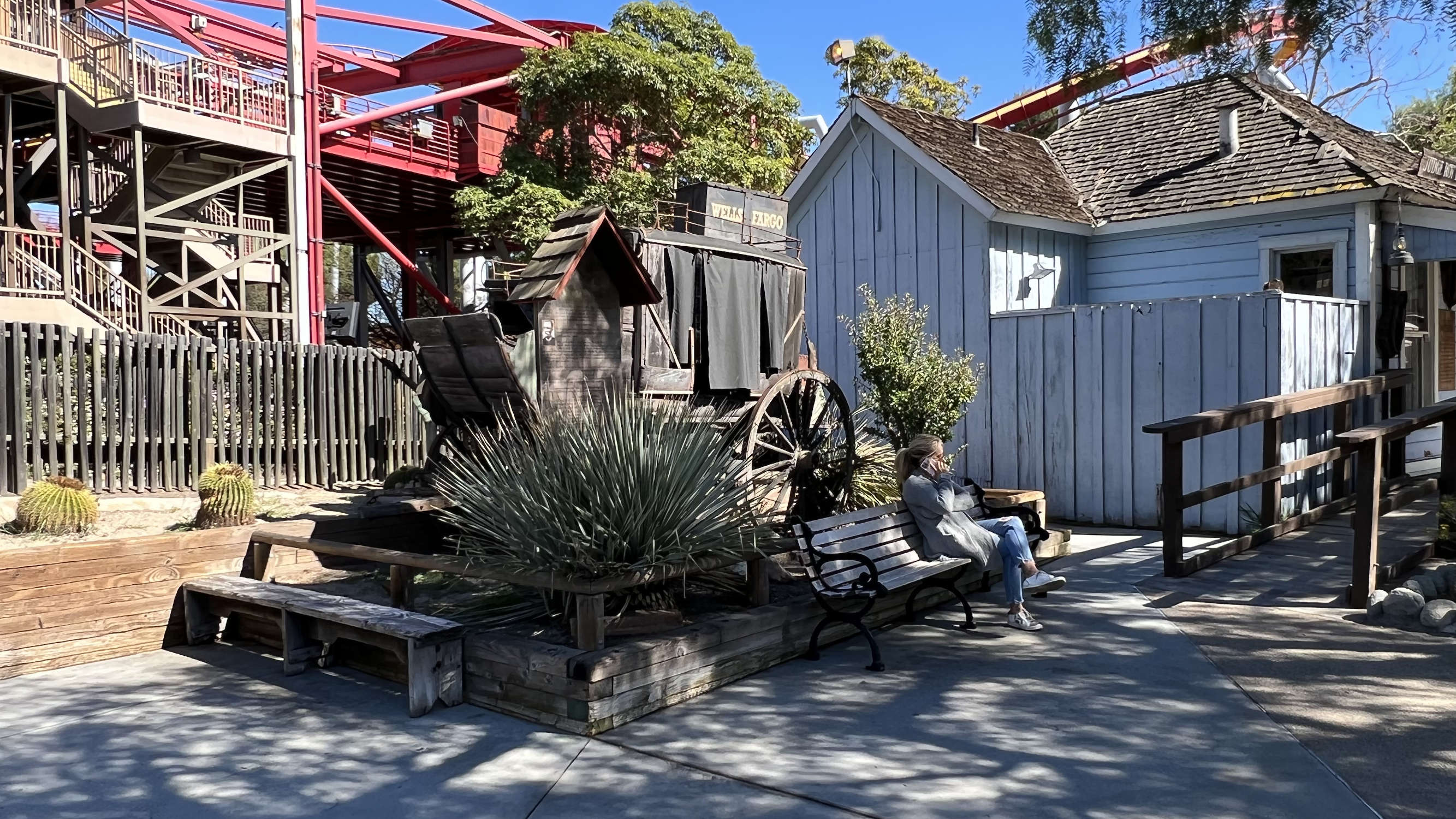 Knott's Berry Farm Wells Fargo Stagecoach