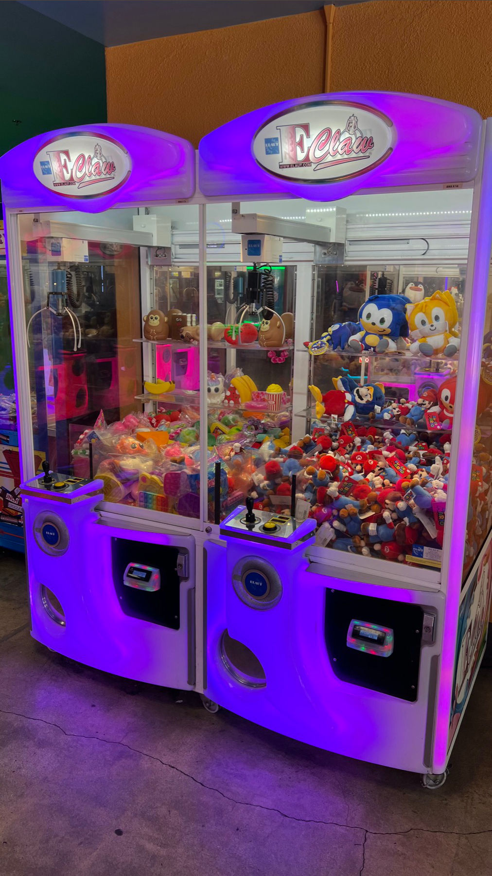 Boardwalk Arcade E-Claw Stuffed Animals