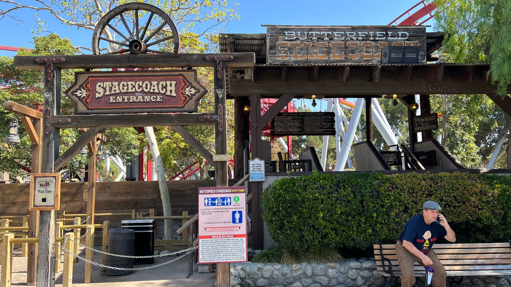 Knott's Berry Farm Butterfield Stagecoach