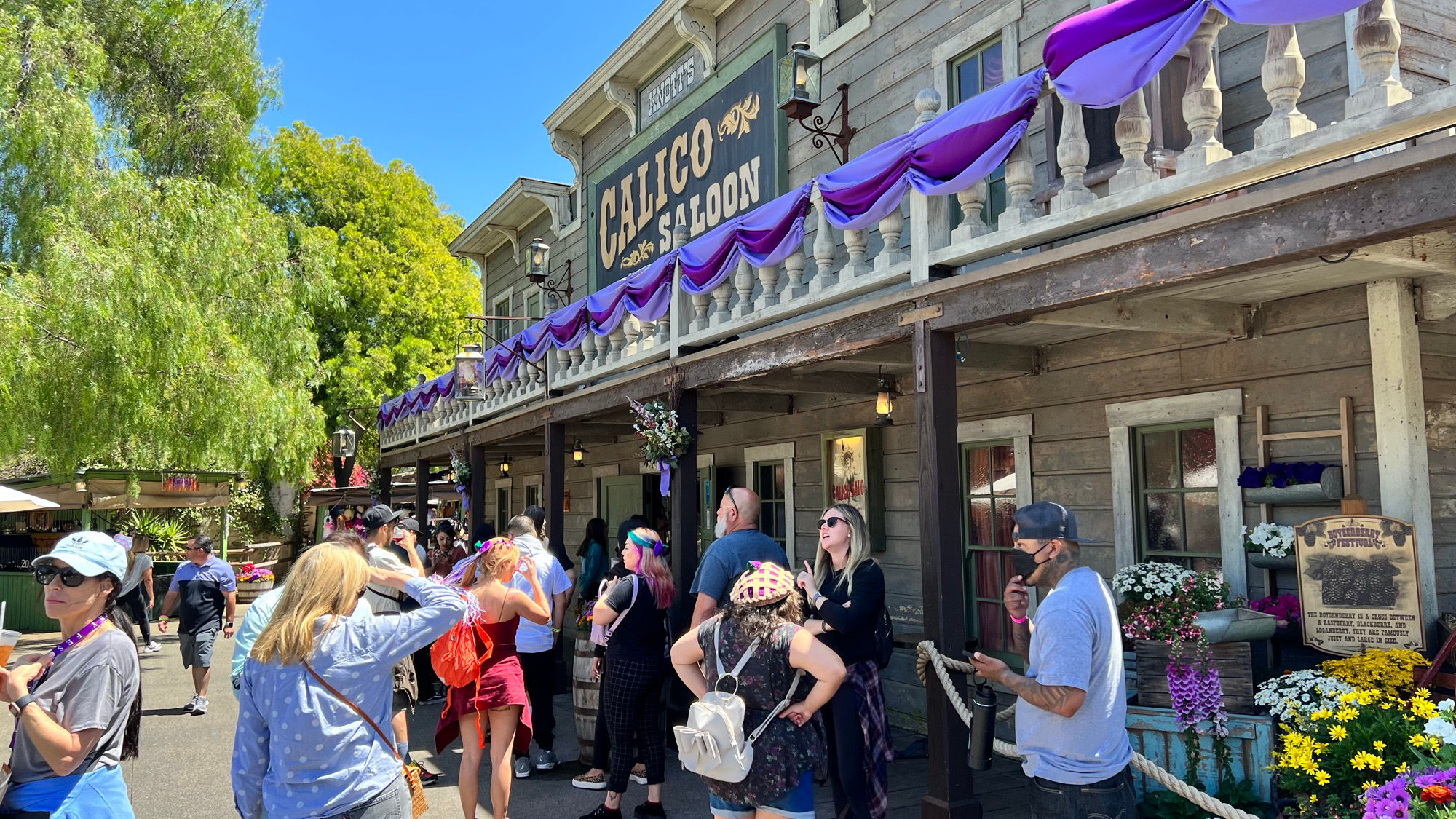 Outside Calico Saloon Outside