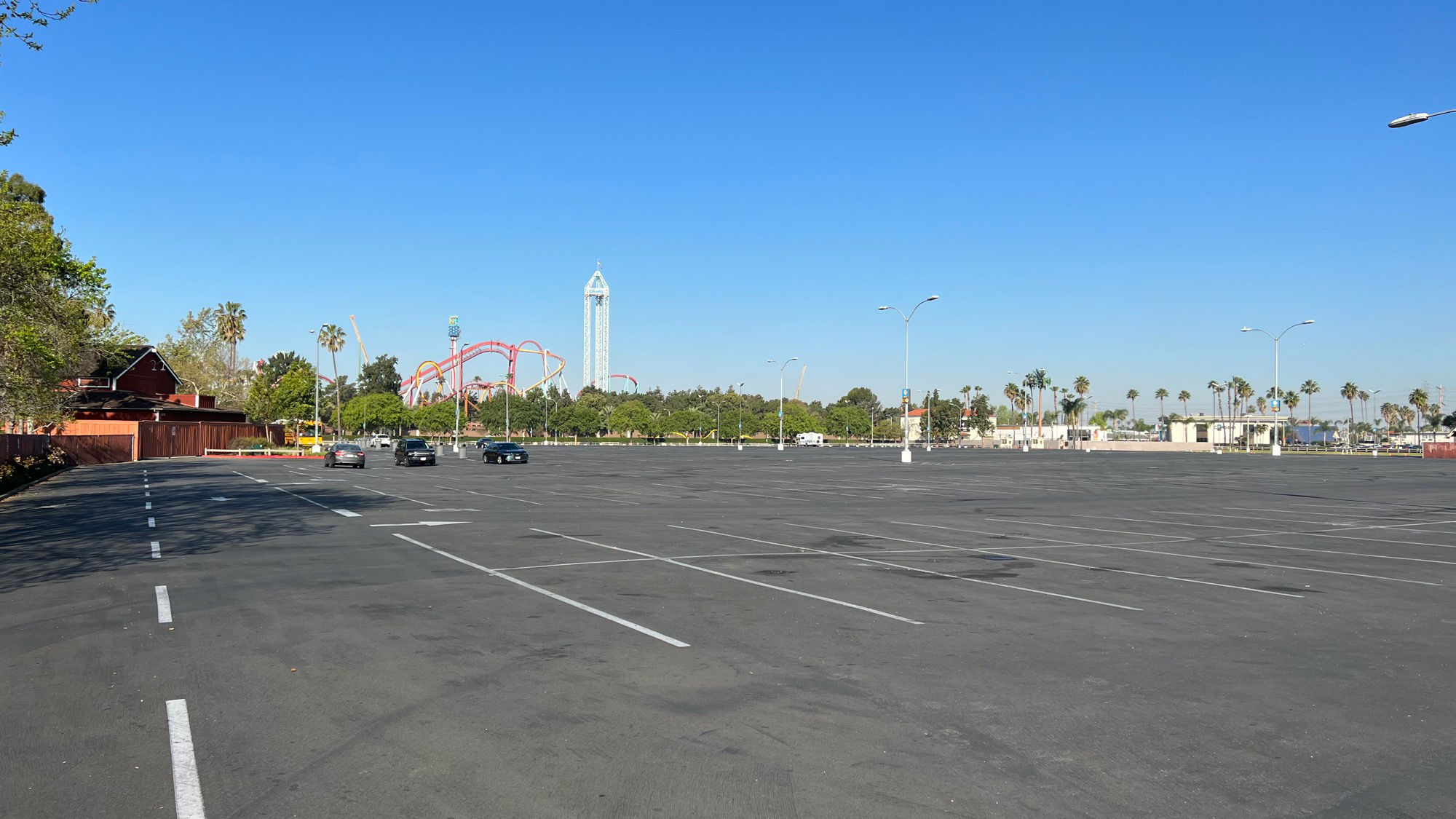 Empty Parking Lot