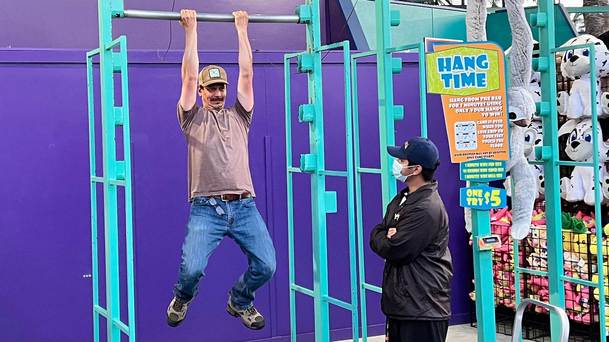 Knott's Berry Farm Hang Time Challenge