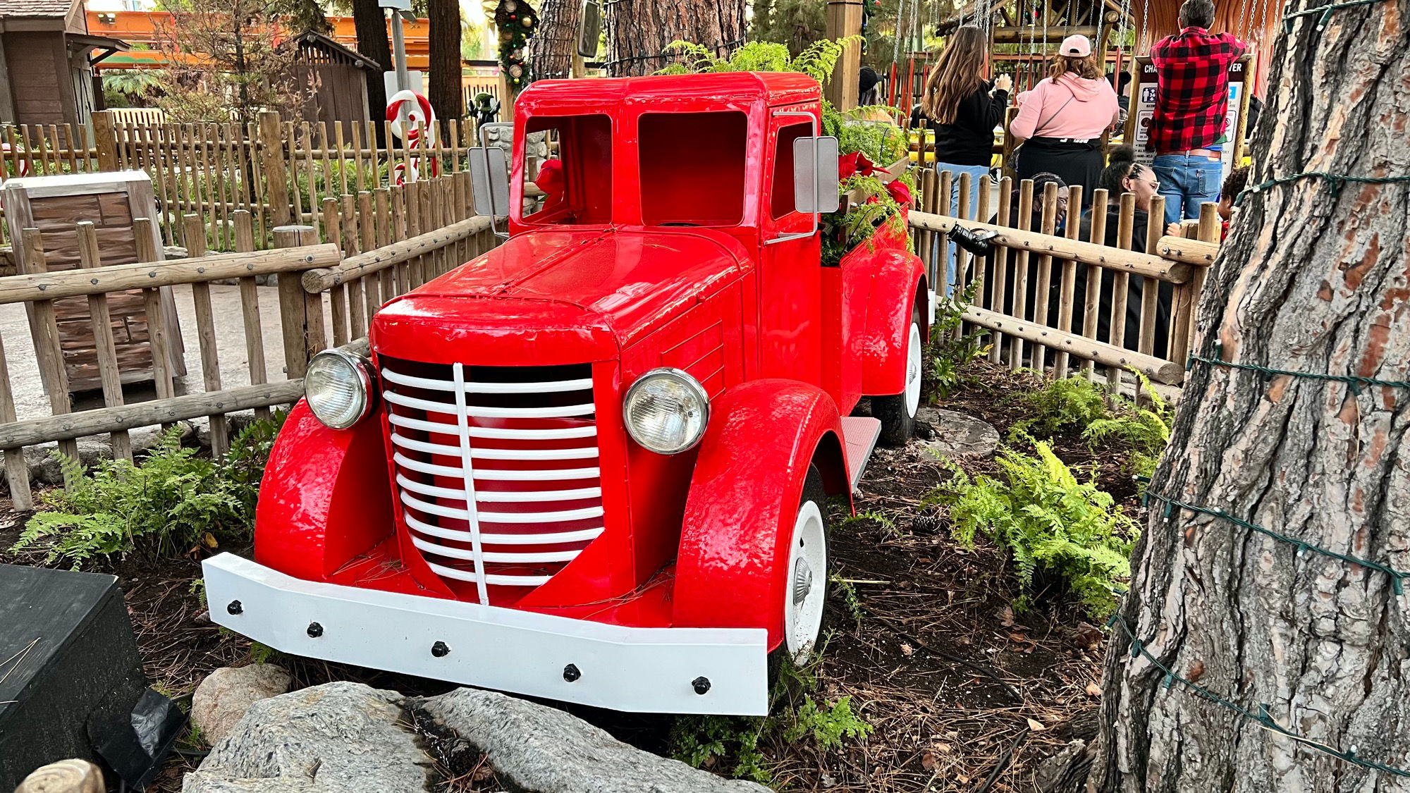 Knott's Merry Farm Camp Snoopy Flowers