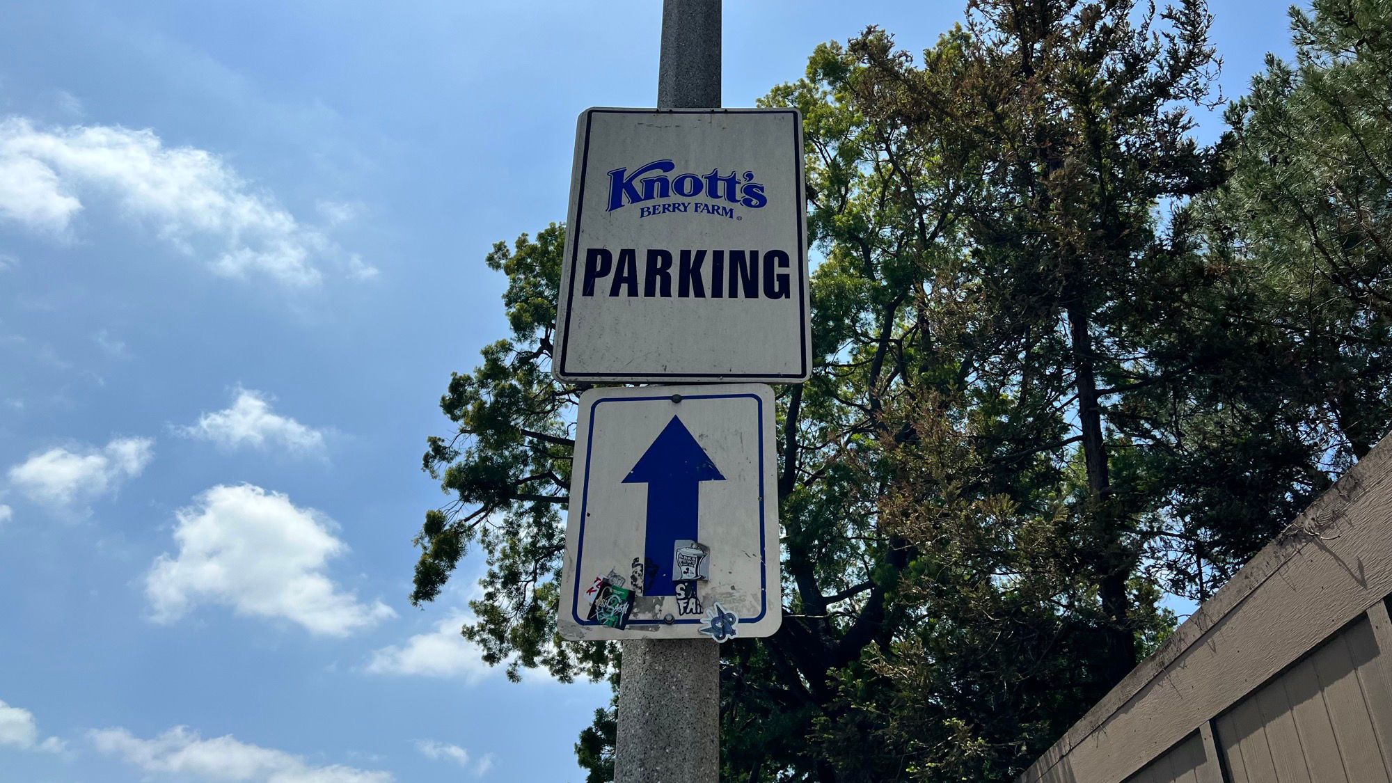 Parking Lots 25 At Knotts Berry Farm