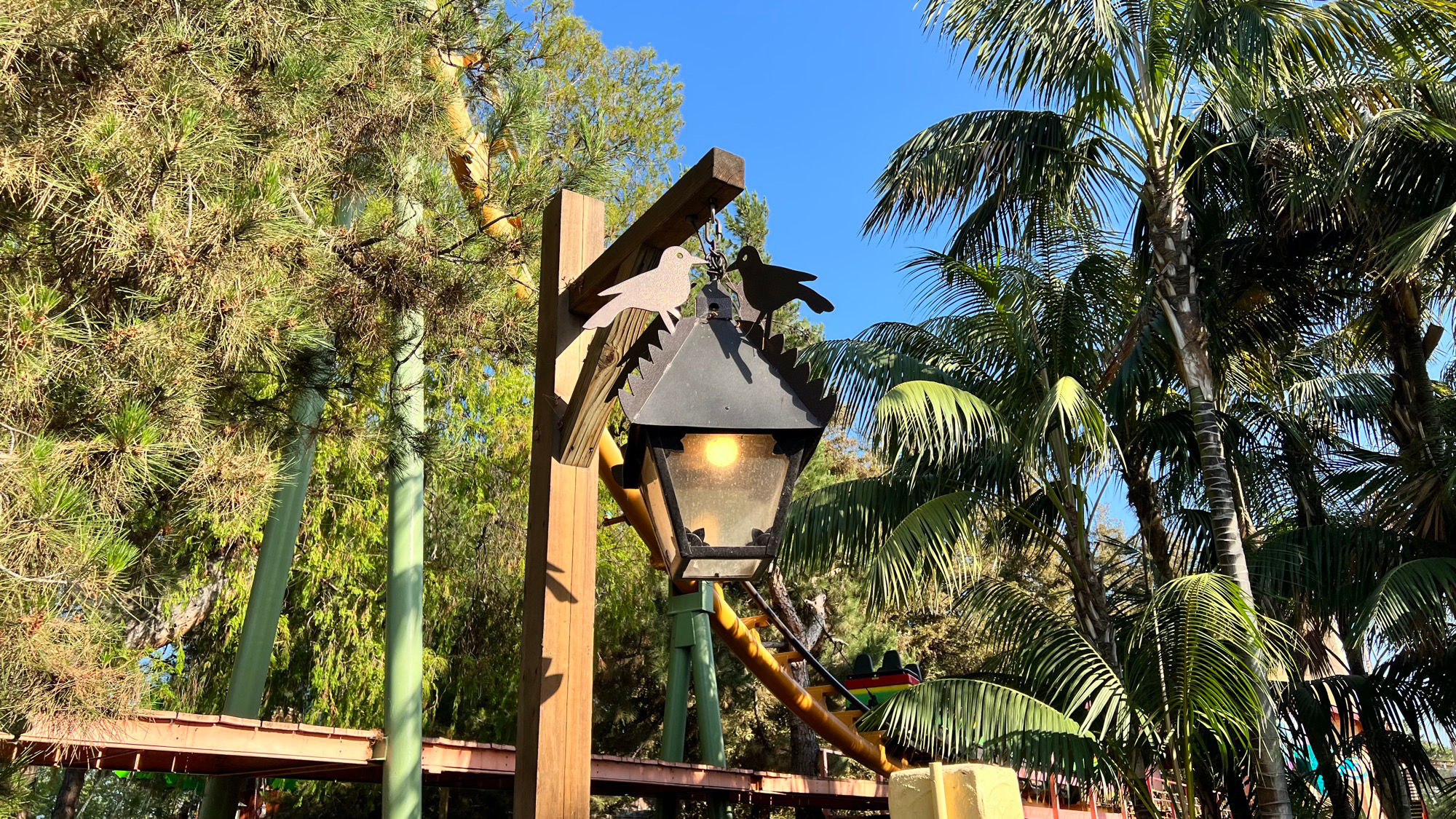 Near Birds Lamp Post near