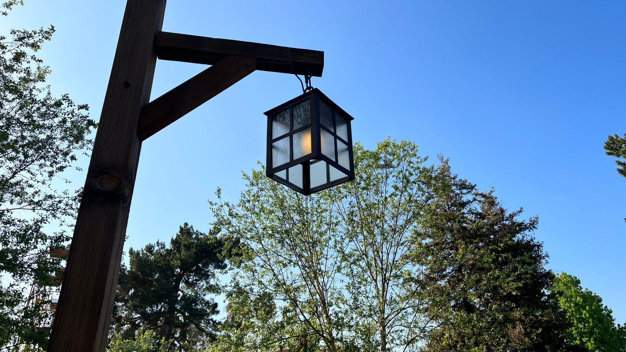 Lamp Post near Rapid River Run