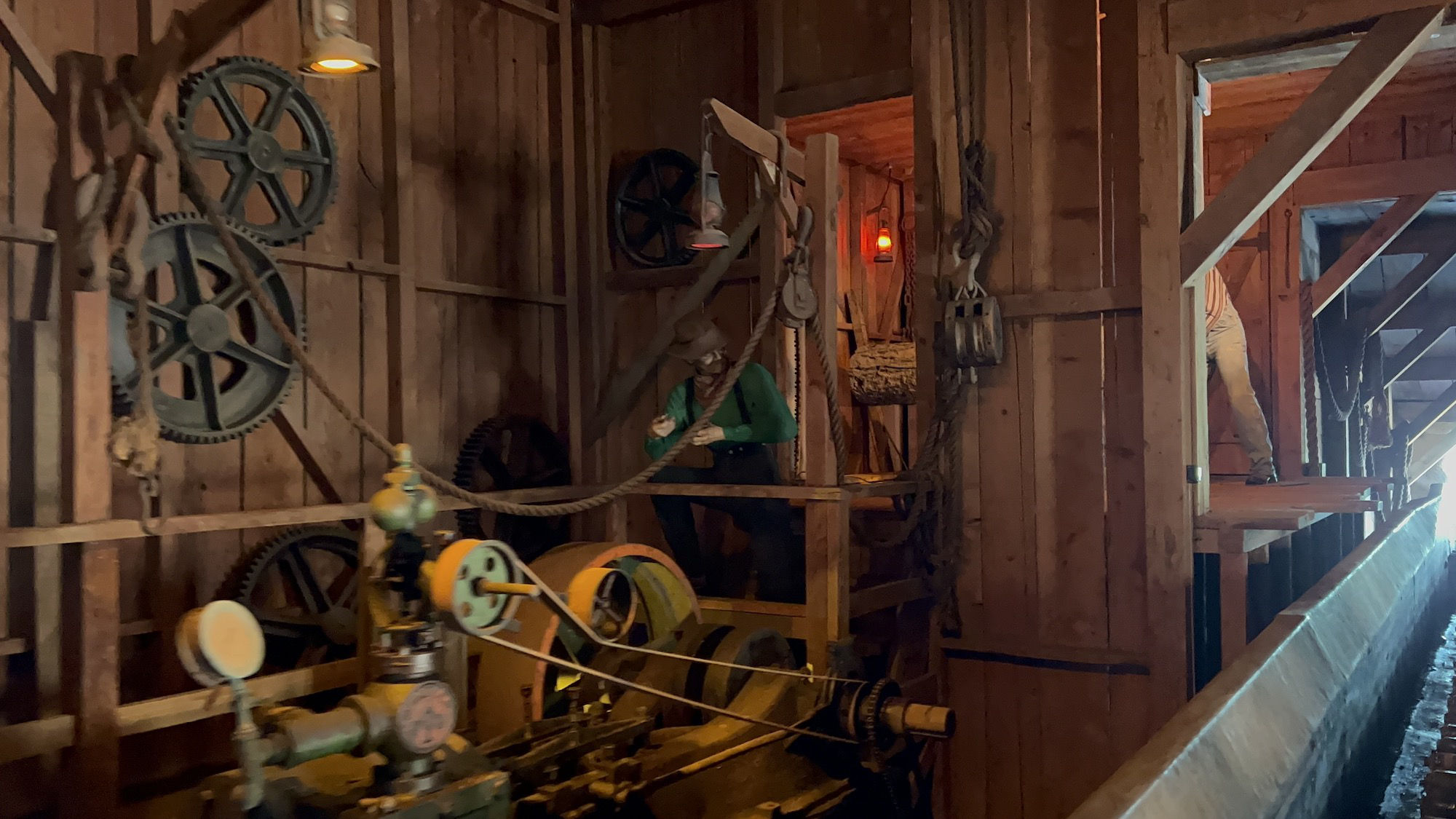 Timber Mountain Log Ride Logger