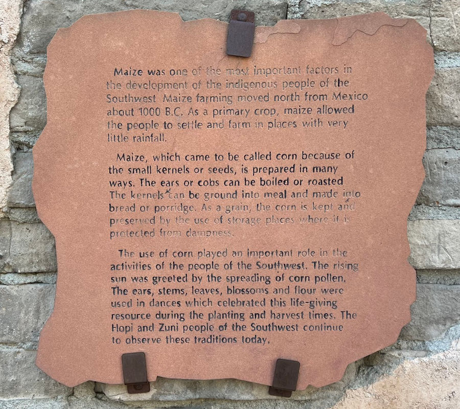 Maize Plaque