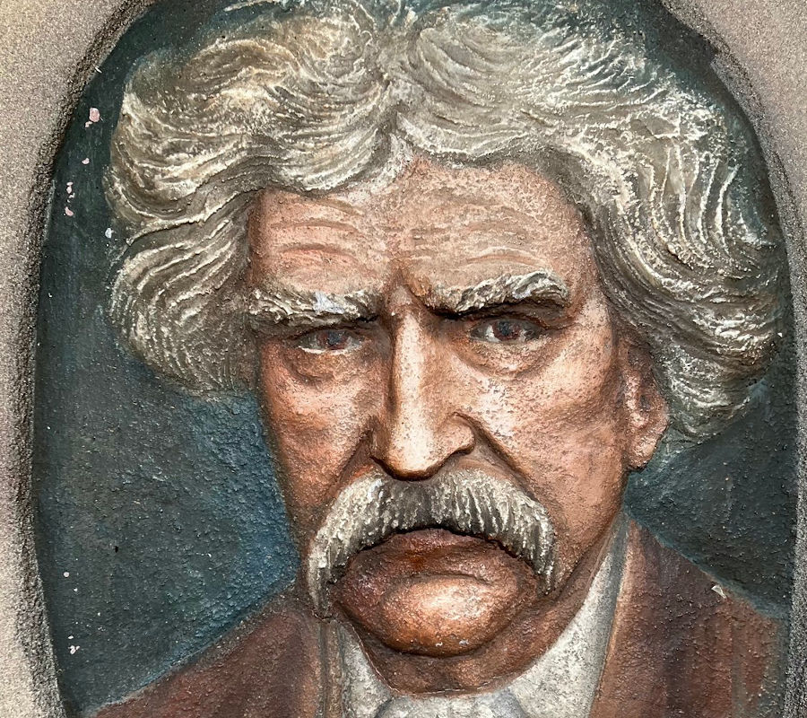 Mark Twain Fireplace