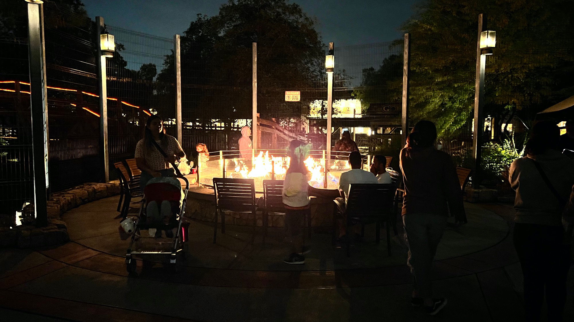 Knott's Berry Farm Marketplace Fire Pit