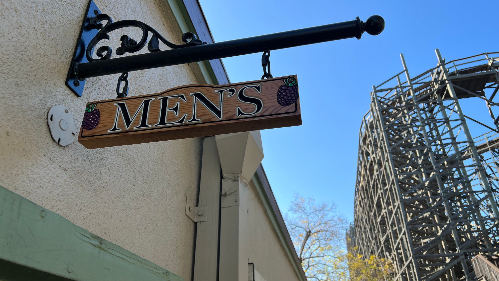 Marketplace Restroom Mens Sign