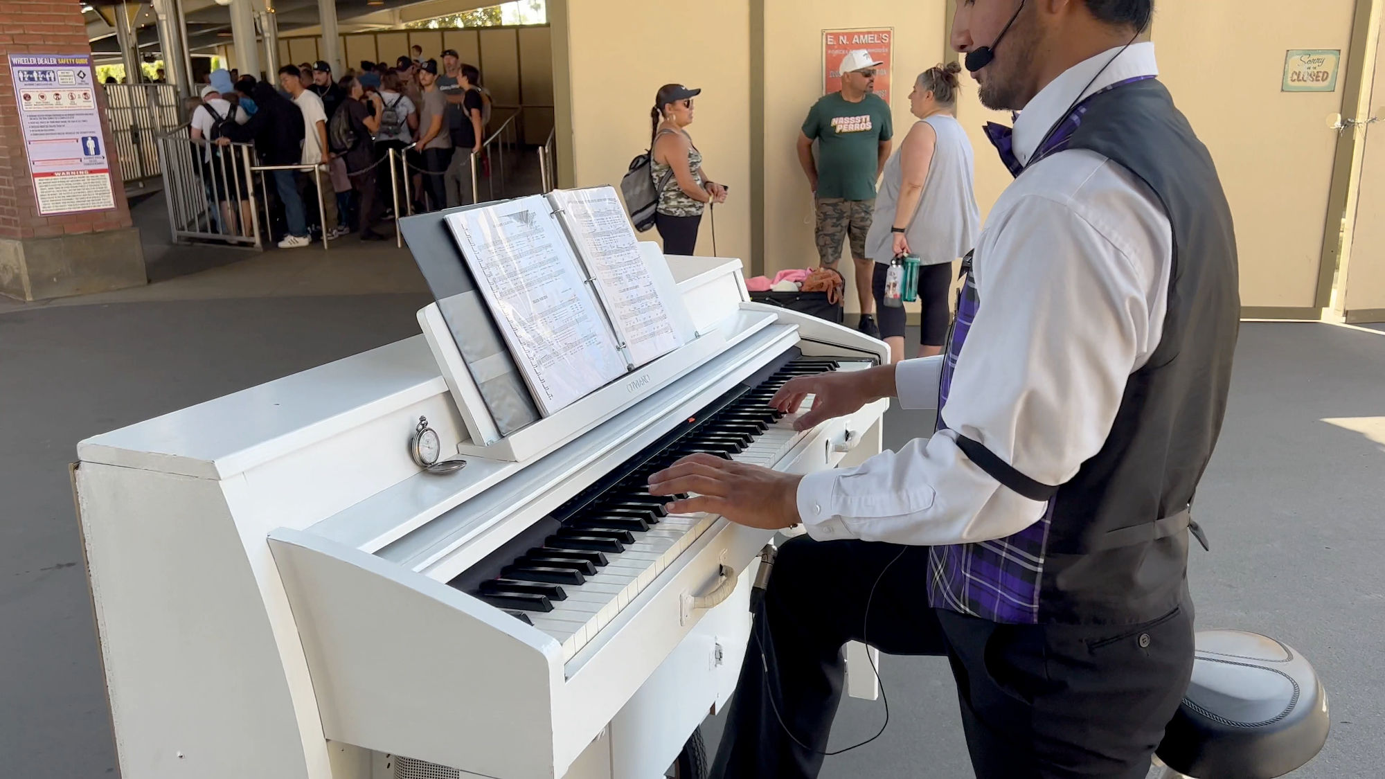 Knott's Berry Farm Melodeon Bicycle Piano
