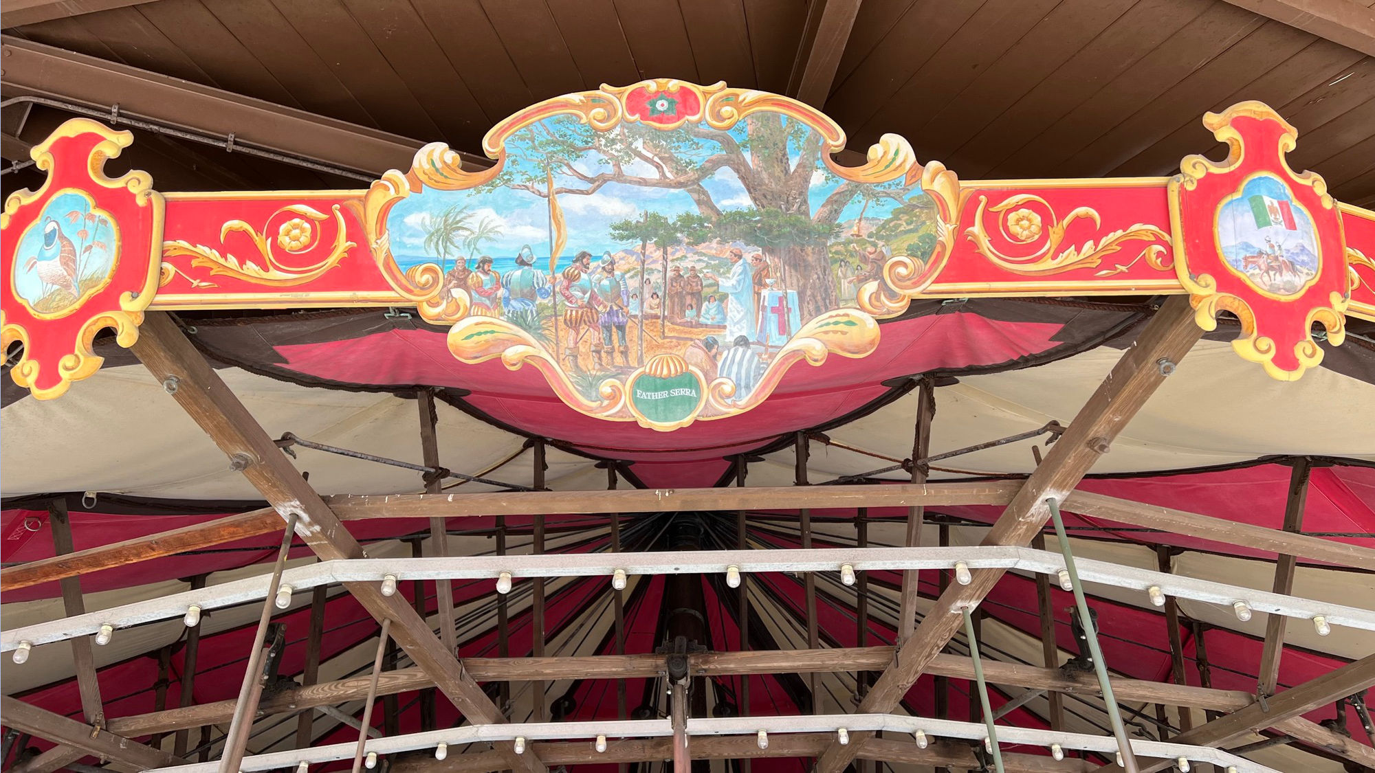 Merry Go Round Art Father Serra