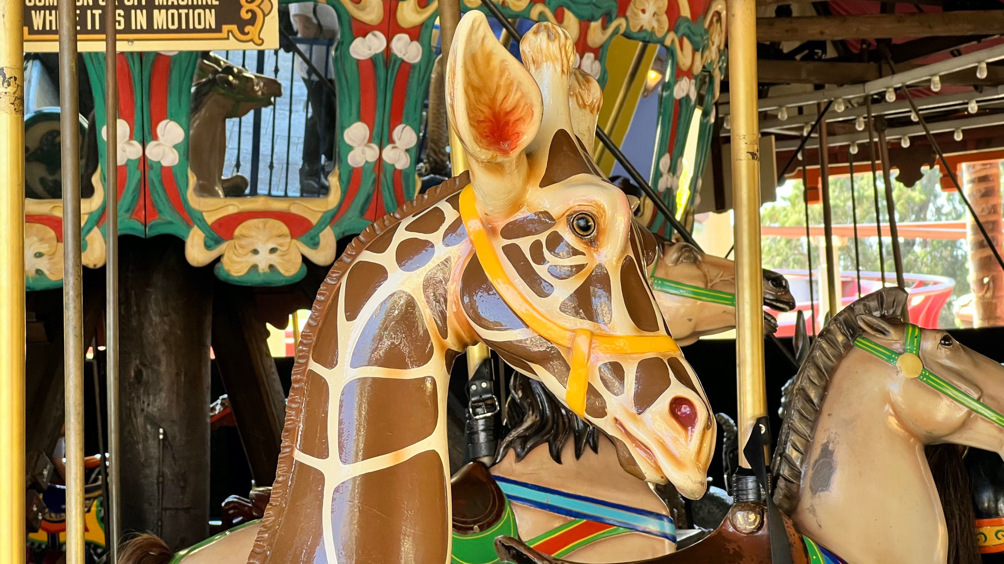 Merry Go Round Giraffe