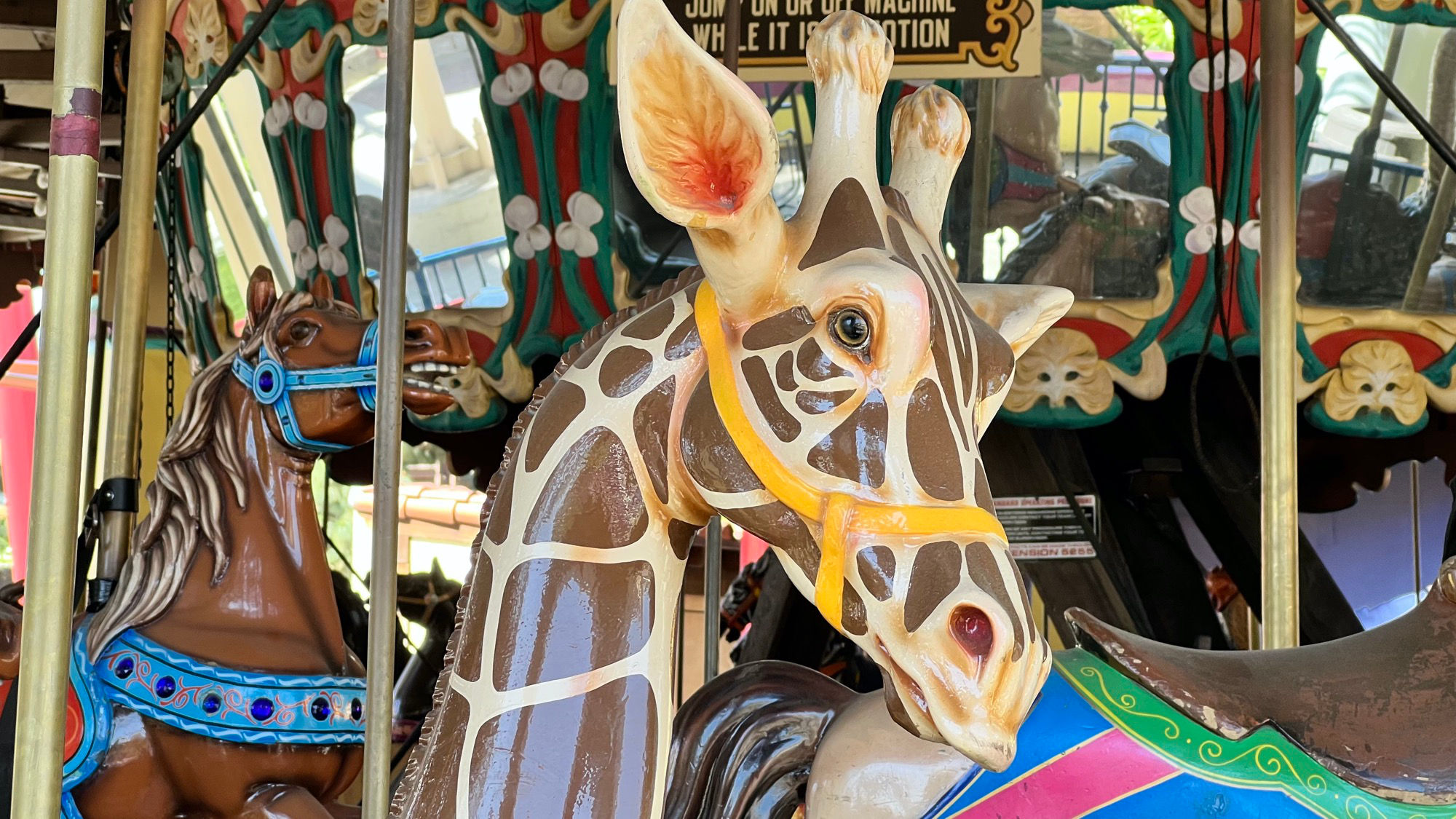 Giraffe Merry Go Round Giraffe