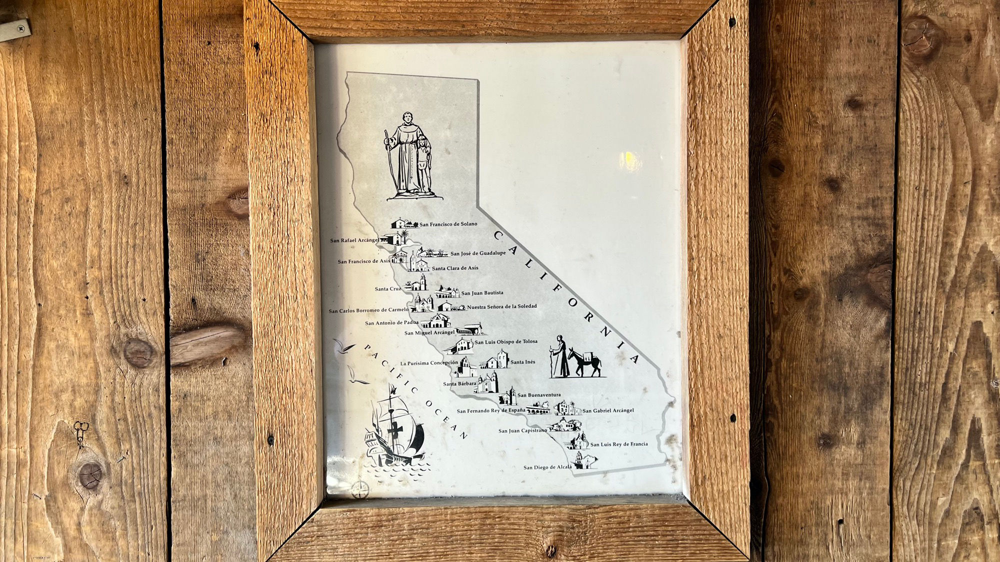 California Mission Map California Mission Map