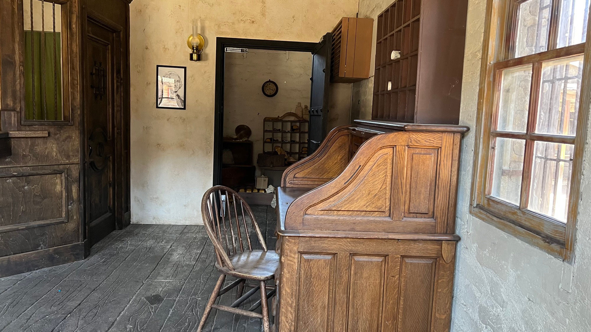 Inside