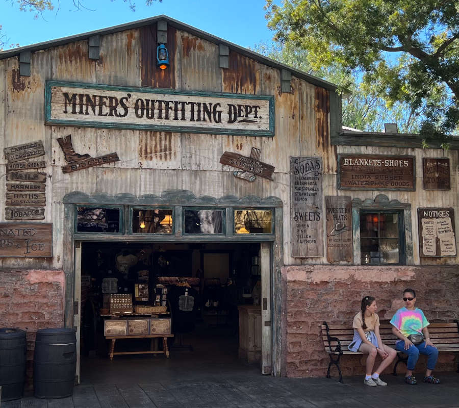 Miners' Outfitting Dept.