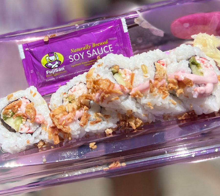 Mini Crab Sushi Roll