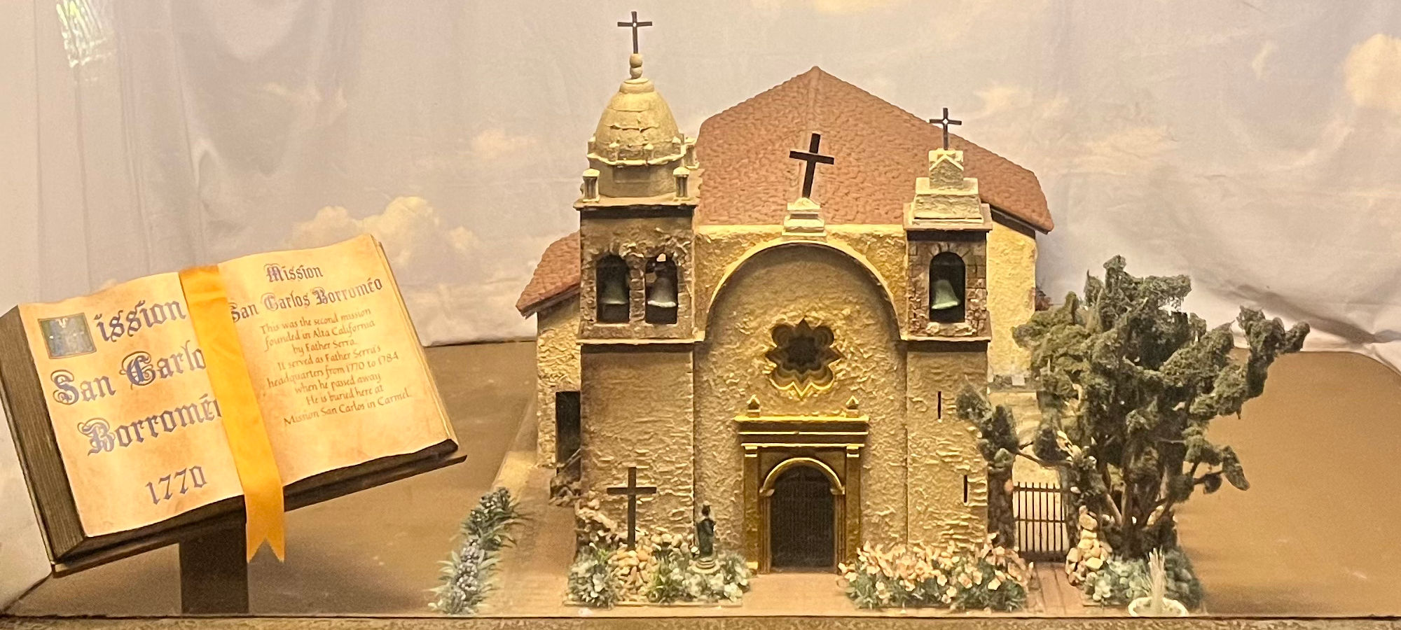 San Carlos Borromeo Mission Model San Carlos Borromeo Mission Model