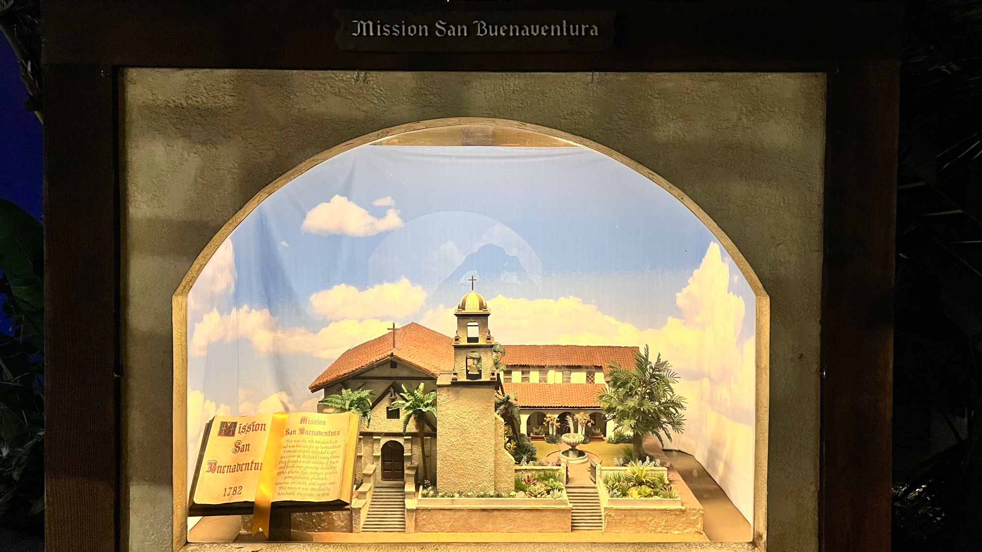 Mission San Buenaventura Model