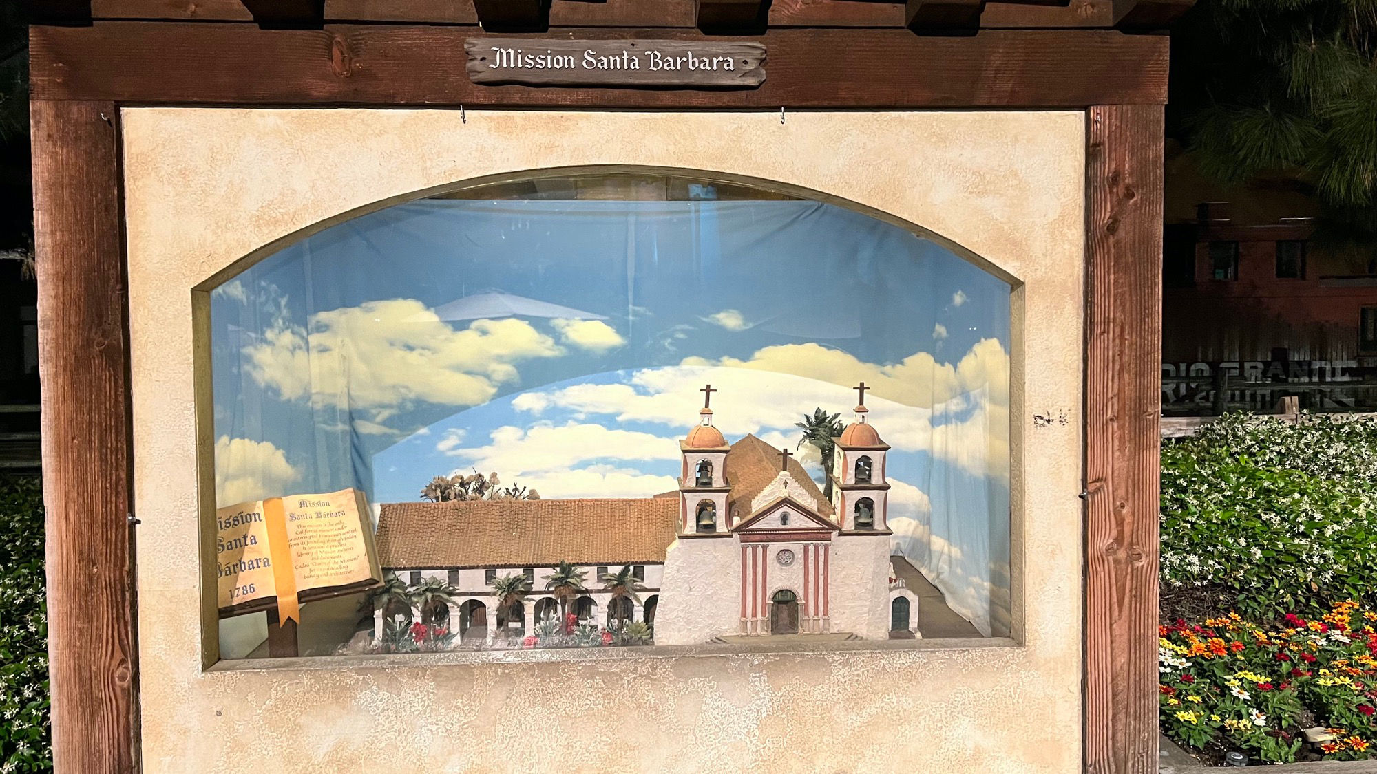 Mission Santa Barbara Model