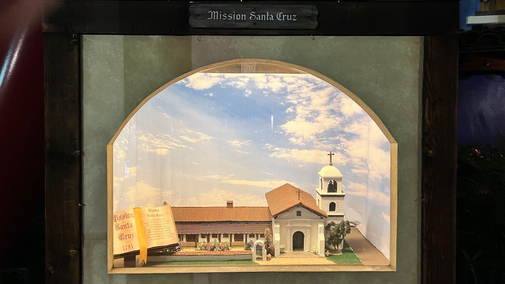 Mission Santa Cruz Model Mission Santa Cruz Model