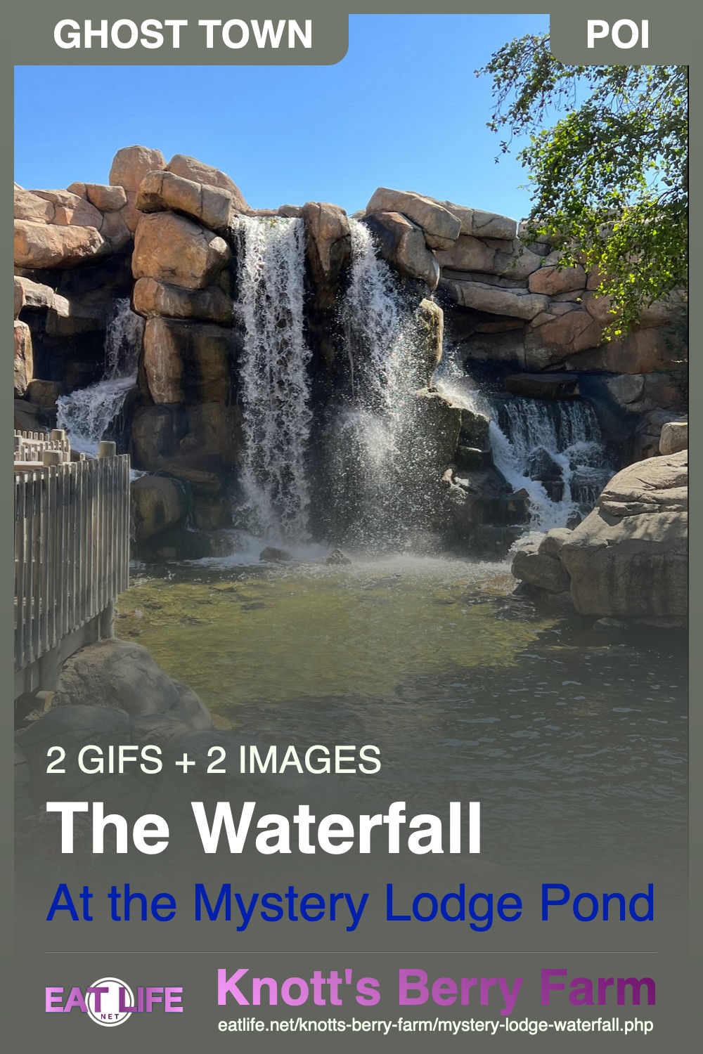 Mystery Lodge Waterfall
