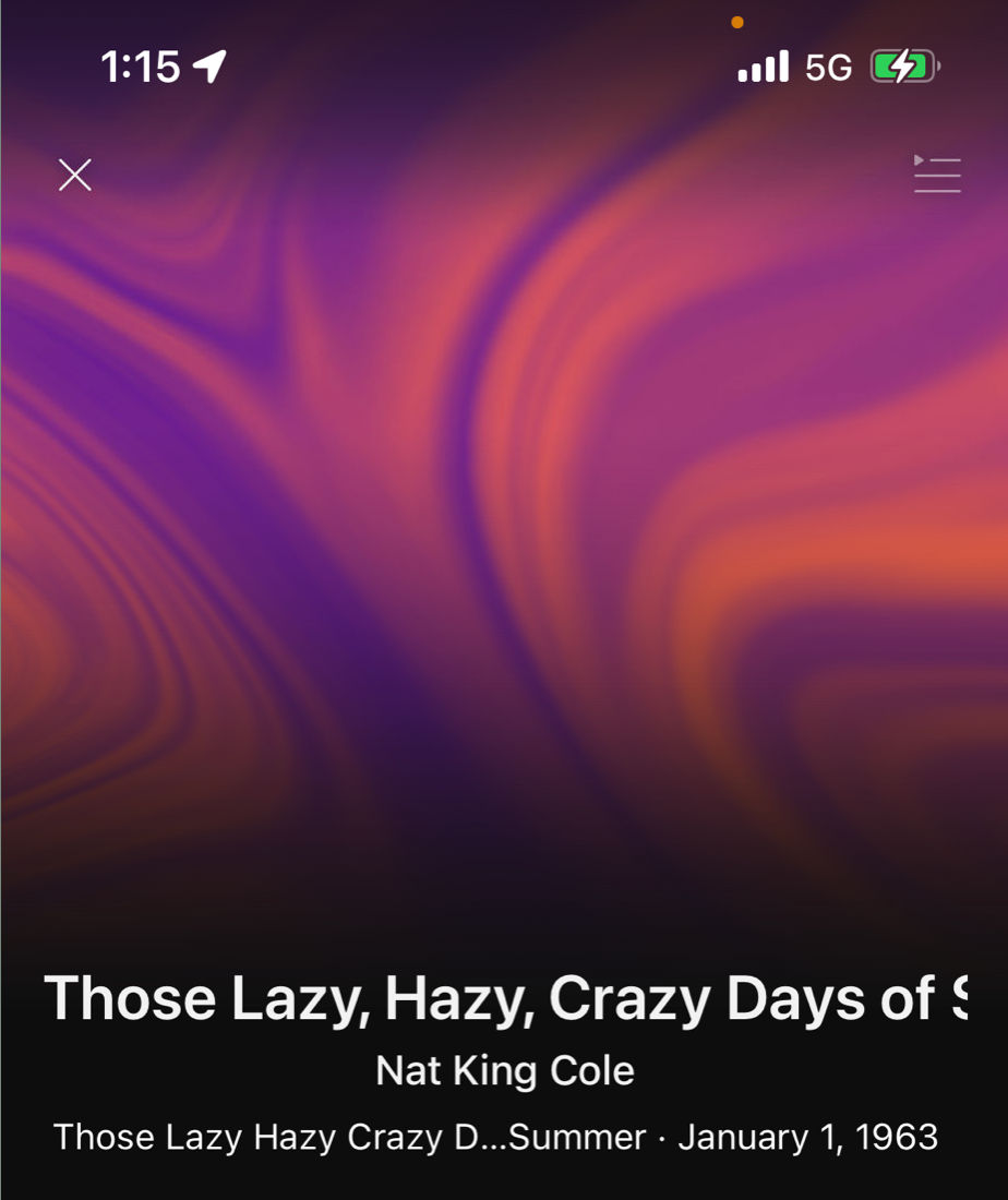 Those Lazy Crazy Days of Summer