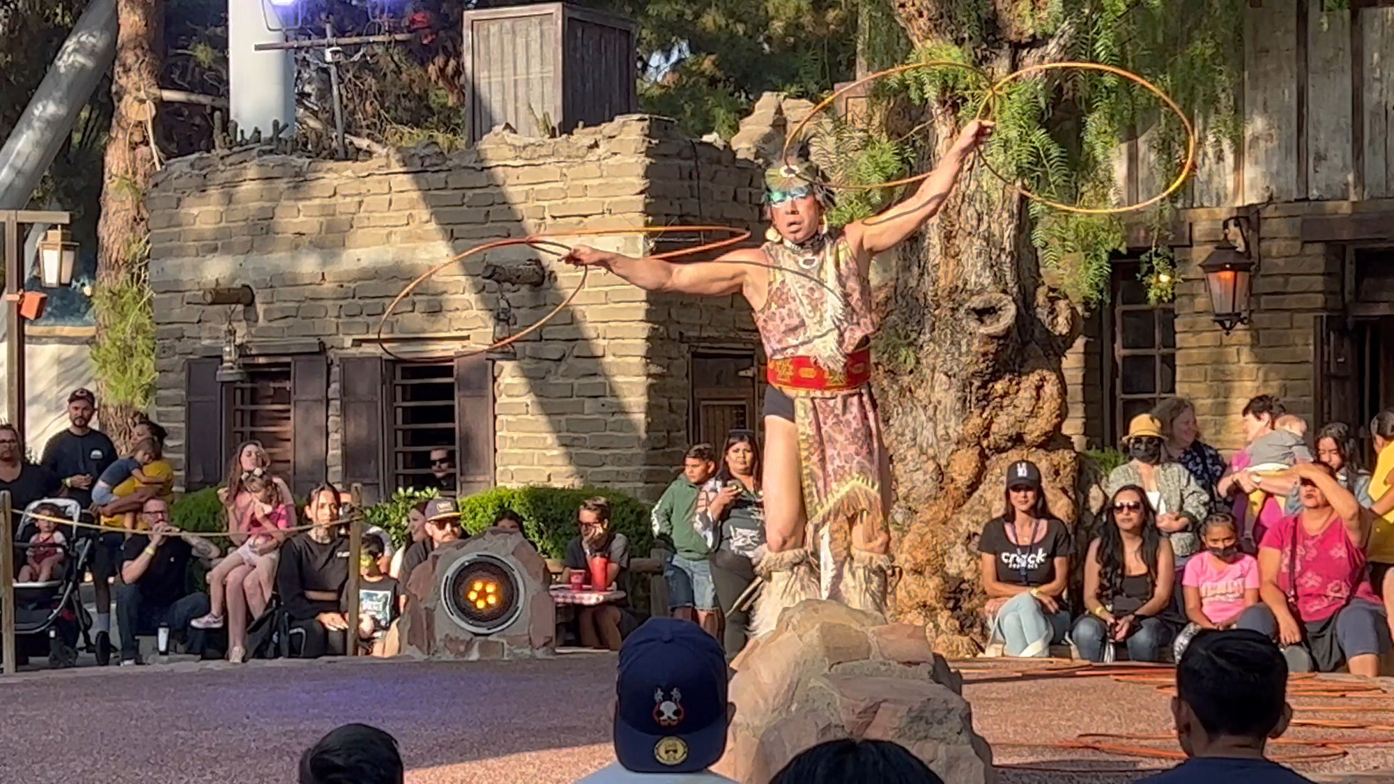 Knott's Berry Farm Native American Performer
