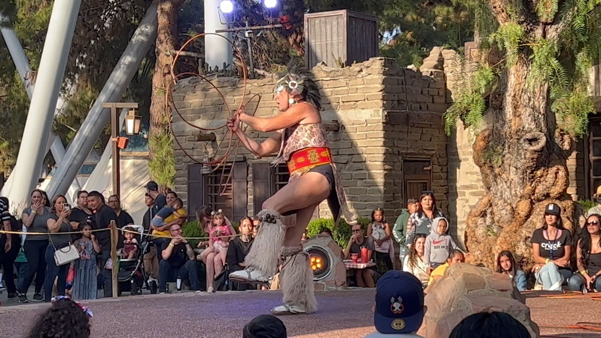 Knott's Berry Farm Native American Performer